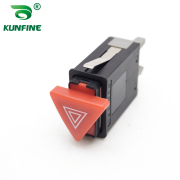 Car Double Flash Emergency Light Warning Hazard Light Switch For Skoda 1U0 953 235B