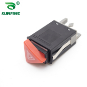 Car Double Flash Emergency Light Warning Hazard Light Switch For Skoda 1U0 953 235B