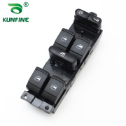 Car Driver Side Master Power Window Switch for 1J4 959 857 VW PASSTA BORA (9PIN)