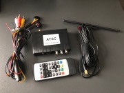 12V-24V Car ASTC Digital TV Receiver Box for North America TV Receiver Full One Seg With one Tuner Antenna