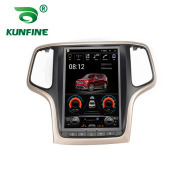 Android car stereo radio for Jeep Grand Cherokee 2014-2017 GPS Navigation Head Unit Bluetooth Tesla screen