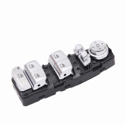 Car Driver Side Master Power Window Switch for 61317941997 BMW G38 5series(11pins)silver