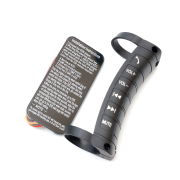 1x Wireless steering wheel control button for universal car stereo radio multi-function convenient volume control phone call remote control switch