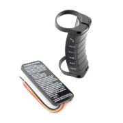 1x Wireless steering wheel control button for universal car stereo radio multi-function convenient volume control phone call remote control switch