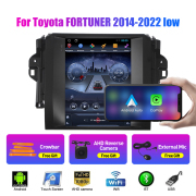 9.7 Inch Tesla Style 2 Din Android Car Radio For Toyota FORTUNER 14-22 low Stereo Car Multimedia Video Player DVD GPS Navigation