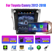 12.1 Inch Tesla Style 2 Din Android Car Radio For Toyota Camry 2012-2018 Stereo Car Multimedia Video Player DVD GPS Navigation