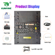 12.1 Inch Tesla Style 2 Din Android Car Radio For Toyota Camry 2012-2018 Stereo Car Multimedia Video Player DVD GPS Navigation