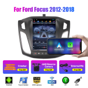 9.7 Inch Tesla Style 2 Din Android Car Radio For Ford Focus 2012-2018 Stereo Car Multimedia Video Player DVD GPS Navigation
