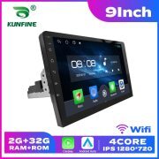 1Din Android Car Radio 7/9/10/10.33 Inch Automotive Multimedia GPS Navigation Carplay Android Auto DVD Player Audio Stereo DSP
