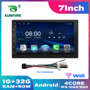 7 inch 2 Din 2.5D universal android car stereo for VW Nissan Hyundai Toyoto GPS Navigation radio multimedia video player