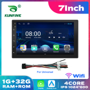 7 inch 2 Din 2.5D universal android car stereo for VW Nissan Hyundai Toyoto GPS Navigation radio multimedia video player