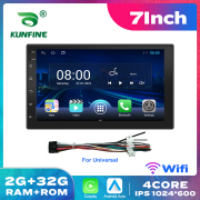 7 inch 2 Din 2.5D universal android car stereo for VW Nissan Hyundai Toyoto GPS Navigation radio multimedia video player