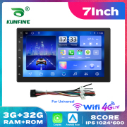 7 inch 2 Din 2.5D universal android car stereo for VW Nissan Hyundai Toyoto GPS Navigation radio multimedia video player