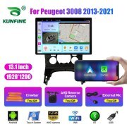 13.1 inch Car Radio For Peugeot 3008 2013-2021 Car DVD GPS Navigation Stereo Carplay 2 Din Central Multimedia Android Auto