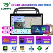 13.1 inch Car Radio For LEXUS LS430 2001 2002-2006 Car DVD GPS Navigation Stereo Carplay 2 Din Central Multimedia Android Auto