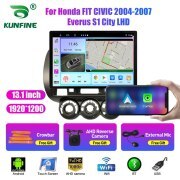 13.1 inch Car Radio For Honda FIT CIVIC 2004-2007 Car DVD GPS Navigation Stereo Carplay 2 Din Central Multimedia Android Auto