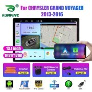 13.1 inch Car Radio For CHRYSLER GRAND VOYAGER Car DVD GPS Navigation Stereo Carplay 2 Din Central Multimedia Android Auto