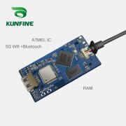 KUNFINE Wire CarPlay Dongle Carplay Adapter for Android Car stereo Unit USB Carplay Stick with Android AUTO