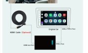 Carplay AI BOX Android 10.0 Wireless Carplay Android Auto Adapter Box Car Multimedia Player Octa Core 4+64 MINI HDMI 4G network