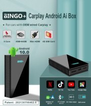 Carplay AI BOX Android 10.0 Wireless Carplay Android Auto Adapter Box Car Multimedia Player Octa Core 4+64 MINI HDMI 4G network