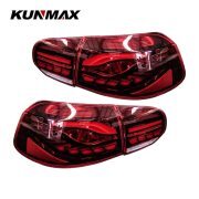 Pair Of Car Tail Light Assembly For VW golf6 mk6 R20 2008-2013 Flowing Water Flicker Turning Signal Light golf 6 taillight lamp