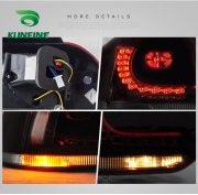 Pair Of Car Tail Light Assembly For VW golf6 mk6 R20 2008-2013 Brake Light With Turning Signal Light Car led Tail light