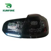 Pair Of Car Tail Light Assembly For VW golf6 mk6 R20 2008-2013 Brake Light With Turning Signal Light Car led Tail light