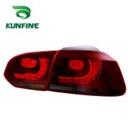 2021 Pair Car Tail Light Assembly For VW Golf6 mk6 R20 2008-2013 Flowing Water Flicker Turning Signal Light golf 6 Tail Lamp