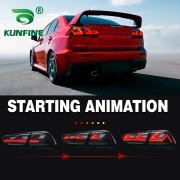 Pair Of Car Tail Light Assembly For Mitsubishi Lancer 2008-2018 LED Brake Signal light Car led Tail light Tuning Parts