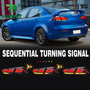 Pair Of Car Tail Light Assembly For Mitsubishi Lancer 2008-2018 LED Brake Signal light Car led Tail light Tuning Parts