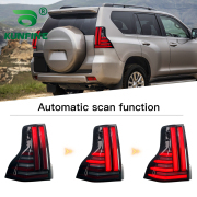 Pair Of Car Tail Light Assembly For Toyota Prado 2010-2020 LEXUS GX400 460 2010-2020 LED Brake Signal light Car led Tail light