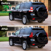 Pair Of Car Tail Light Assembly For Toyota Prado 2010-2020 LEXUS GX400 460 2010-2020 LED Brake Signal light Car led Tail light