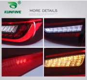 Car Tail Light Assembly For Hyundai Elantra 2011-2016 Brake Light With Turning Signal Light Car led Tail light