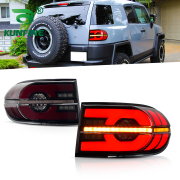 Pair Of Car Tail Light Assembly For Toyota FJ CRUISER 2007-2018 LED Brake Signal light Car led Tail light Tuning Parts