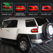 Pair Of Car Tail Light Assembly For Toyota FJ CRUISER 2007-2018 LED Brake Signal light Car led Tail light Tuning Parts