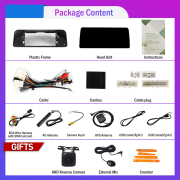 12.3 Inch In-cell IPS Screen Car Radio For Toyota Sienna 2021 High Android Octa Core Car Stereo DVD GPS Navigation Carplay