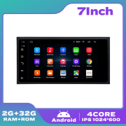 2 Din 2.5D Screen Android Universal Car Radio Multimedia Video Player Stereo For Toyota CAMRY CROWN COROLLA RAV4 HIACE Carplay