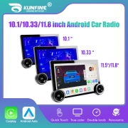 10.1/10.33/11.5/11.8 inch 2K Android Car Radio 2Din Multimedia Player Carplay Android Auto WIFI&4G GPS Navigation Car Audio