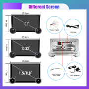 10.1/10.33/11.5/11.8 inch 2K Android Car Radio 2Din Multimedia Player Carplay Android Auto WIFI&4G GPS Navigation Car Audio