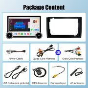 10.1/10.33/11.5/11.8 inch 2K Android Car Radio 2Din Multimedia Player Carplay Android Auto WIFI&4G GPS Navigation Car Audio