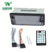 KUNFINE Universal Car Radio 6.25' 1Din Player Car Stereo Video MP5 Player Build-in Carplay Android Auto Bluetooth USB&Type-C