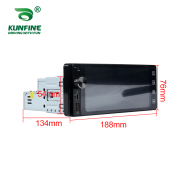 Universal Android Car Radio 6.25' 1Din Player Car Stereo Video MP5 Player IPS Touch Screen WIFI Bluetooth GPS USB Type-C