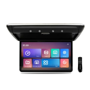 15.6 Inch Car Roof Monitor TV Flip Down 1080P Video HD IPS Screen With 16-color Ambient Light SD HDMI FM Android 10