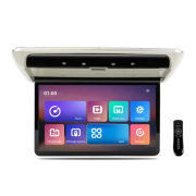 15.6 Inch Car Roof Monitor TV Flip Down 1080P Video HD IPS Screen With 16-color Ambient Light SD HDMI FM Android 10