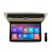 15.6 Inch Car Roof Monitor TV Flip Down 1080P Video HD IPS Screen With 16-color Ambient Light SD HDMI FM Android 10