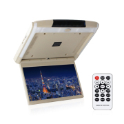 11.6 Inch Car Roof Monitor TV Flip Down 1080P Video HD Screen MP5 Player IPS Screen With Blue Ambient Light USB SD HDMI FM