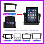 9.7 inch Vertical Screen 2 din Car Radio Multimedia Video Player for Tesla Type Stereo Carplay DVD GPS Navigation