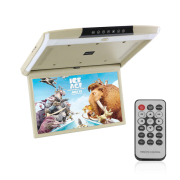 17.3 Inch Car Roof Monitor TV Flip Down 1080P Video HD Screen MP5 Player IPS Screen With Blue Ambient Light USB SD HDMI FM