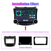 11.8 Inch 2K Double Knobs 2 Din Car Radio For Honda Accord 2003-2007 Car Radio DVD Multimedia Video Player Android Auto Carplay