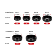 For Tesla Model 3 Model Y Smart Key Ring Accessories NFC Ceramic Ring Replace Car Key Card Key Fob Made With Original Card Chips